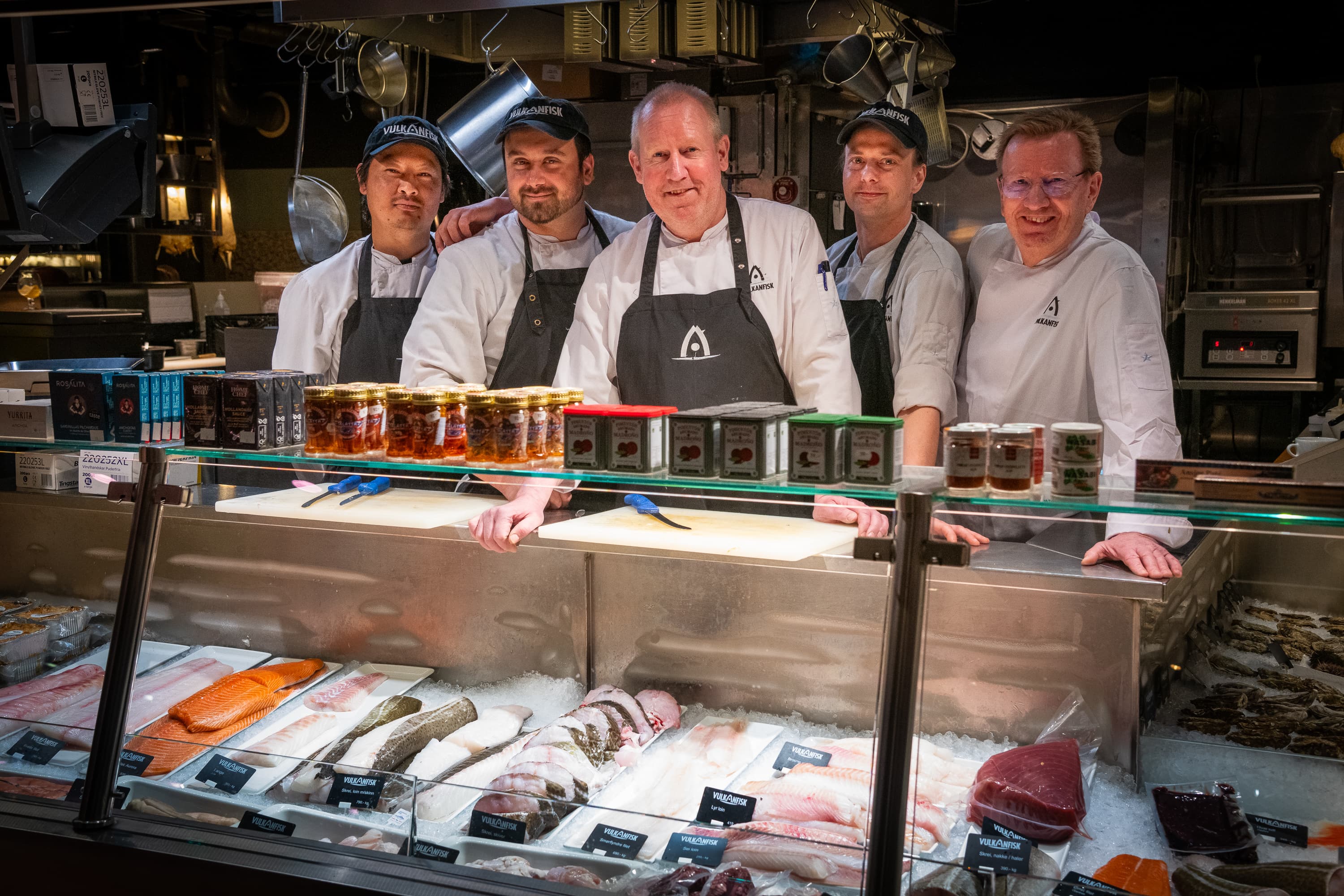 Vulkanfisk restaurant og kjøkken